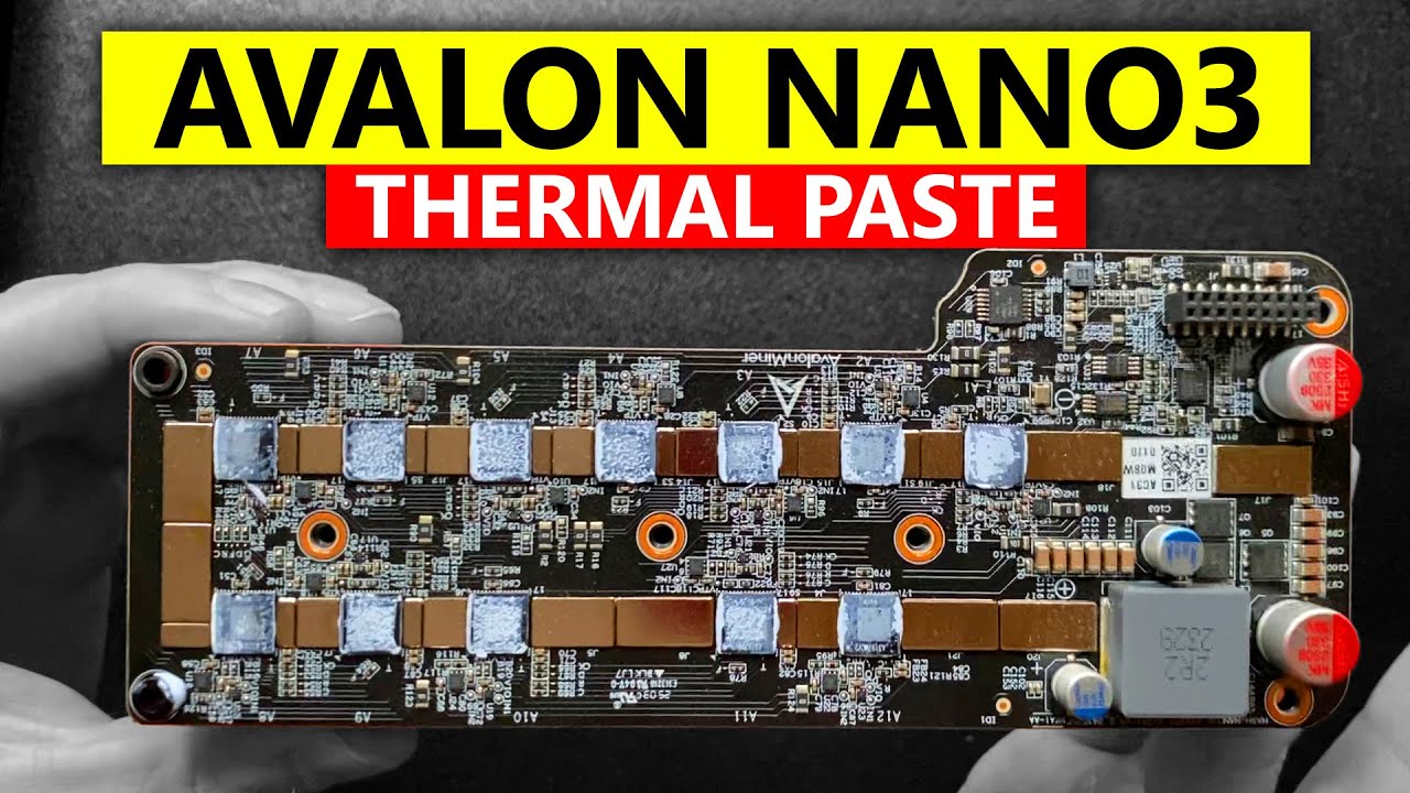 Jak wymienić pastę termoprzewodzącą w komputerze Avalon Nano3S