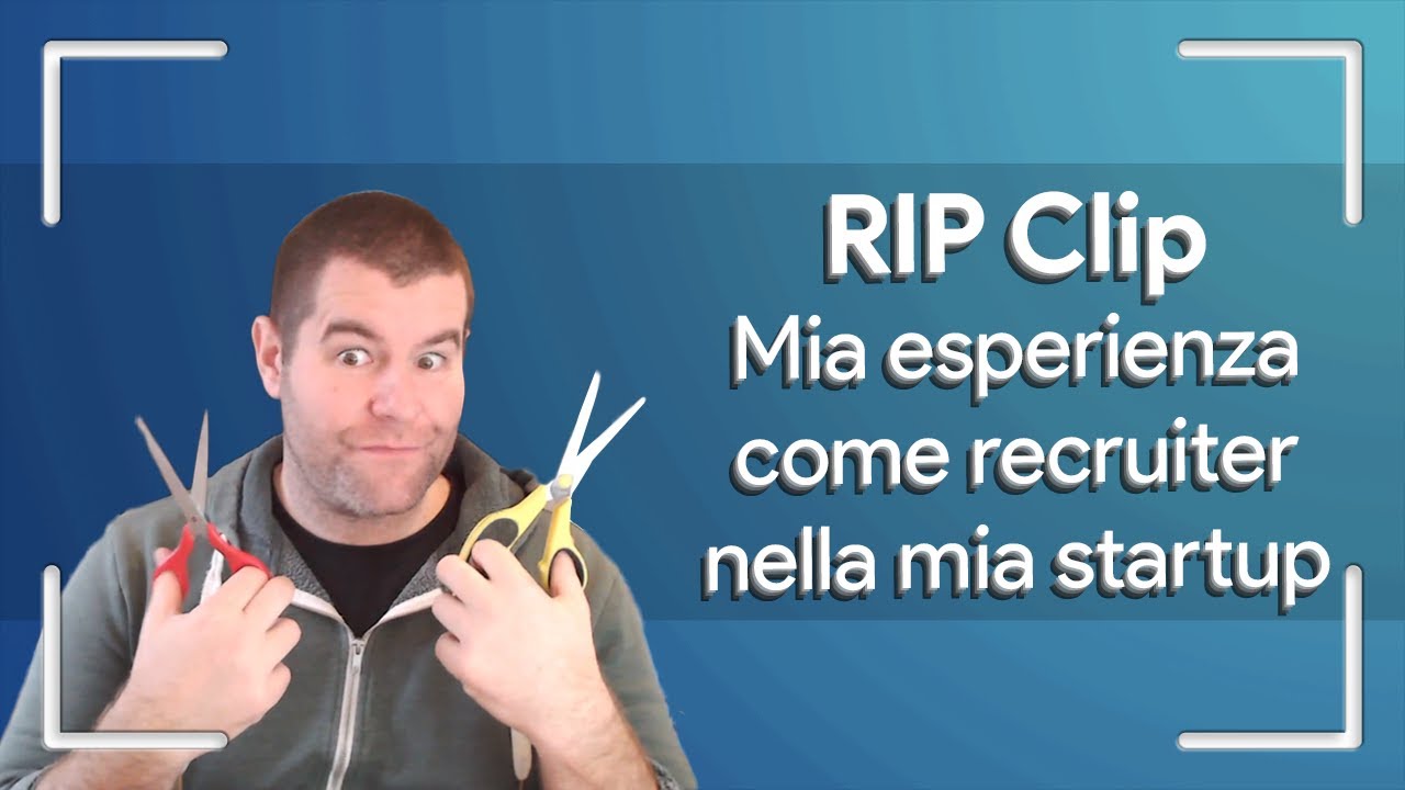 Mia esperienza (finora) come recruiter per la mia startup - come valuto una candidatura