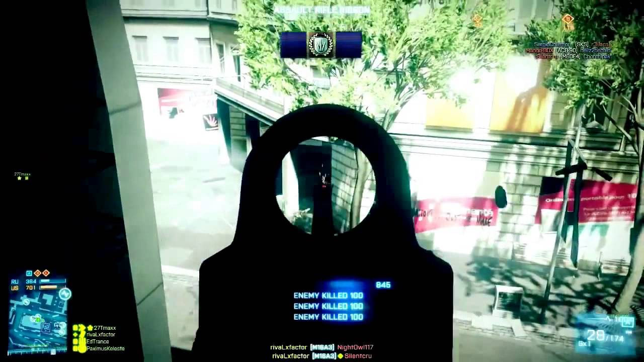 Battlefield 3: MONTAGE ft. rivaLxfactor edited by SHANKELLL