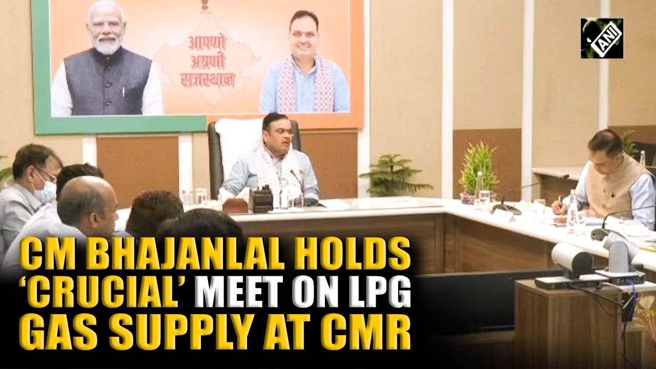Rajasthan CM Bhajanlal Sharma holds ‘crucial’ meeting on LPG & Petroleum supply at CMR