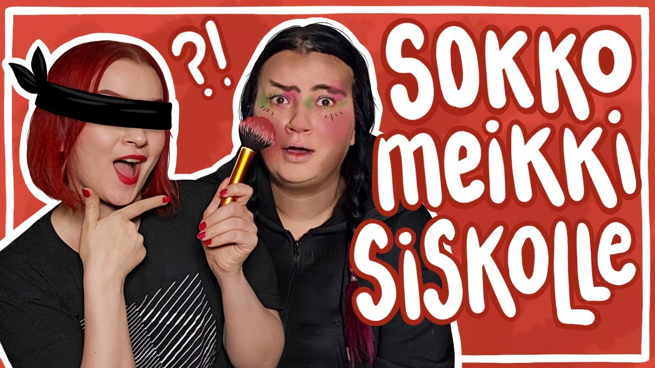 Taidan olla maailman paras SOKKOMEIKKAAJA?! 😎✨ (sisko saattaa olla eri mieltä...)