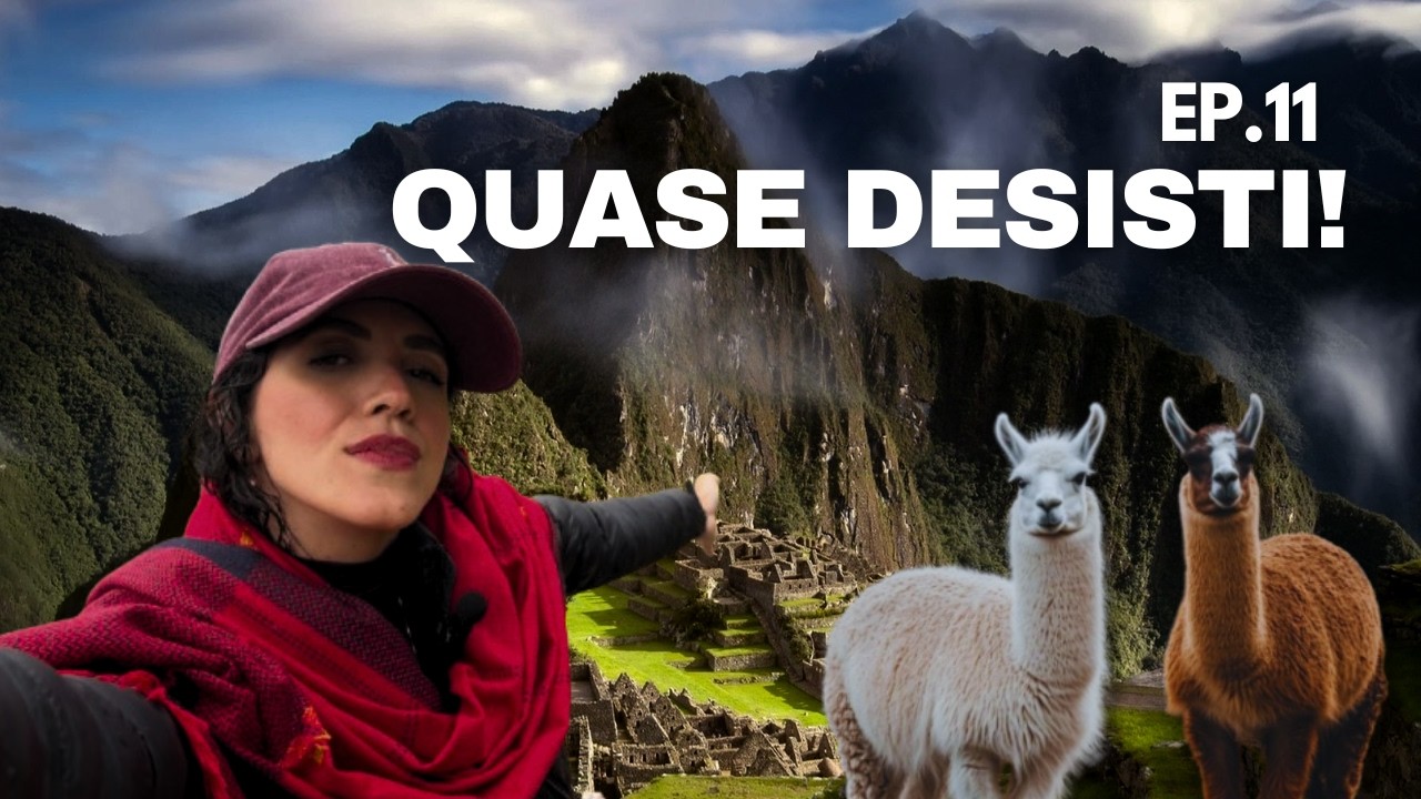 FUI A PÉ ATÉ MACHU PICCHU NA CHUVA | ECONOMIZEI 24 DÓLARES E QUASE DESISTI!