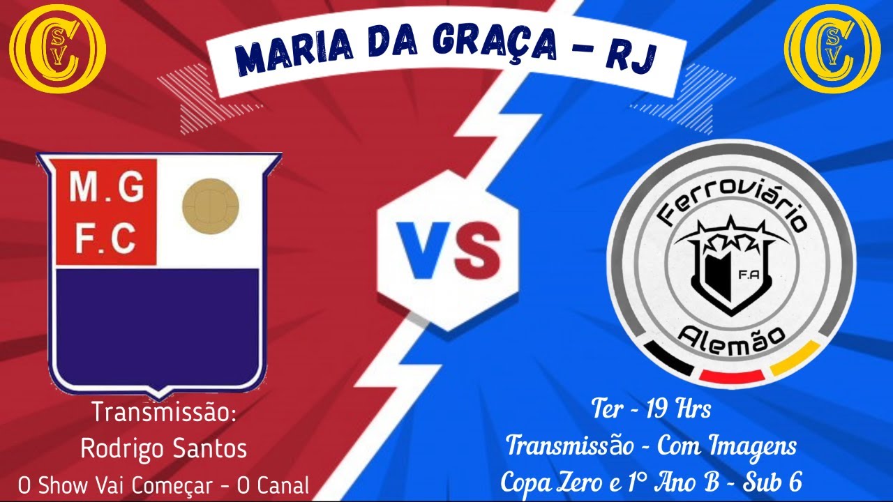 Maria da Graça 4 x 4 Ferroviário Alemão - Copa Zero - Sub 6 - 2021 - JOGO COMPLETO