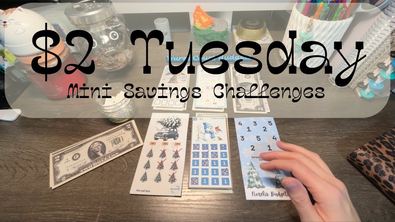 $2 Tuesday | Mini Savings Challenges