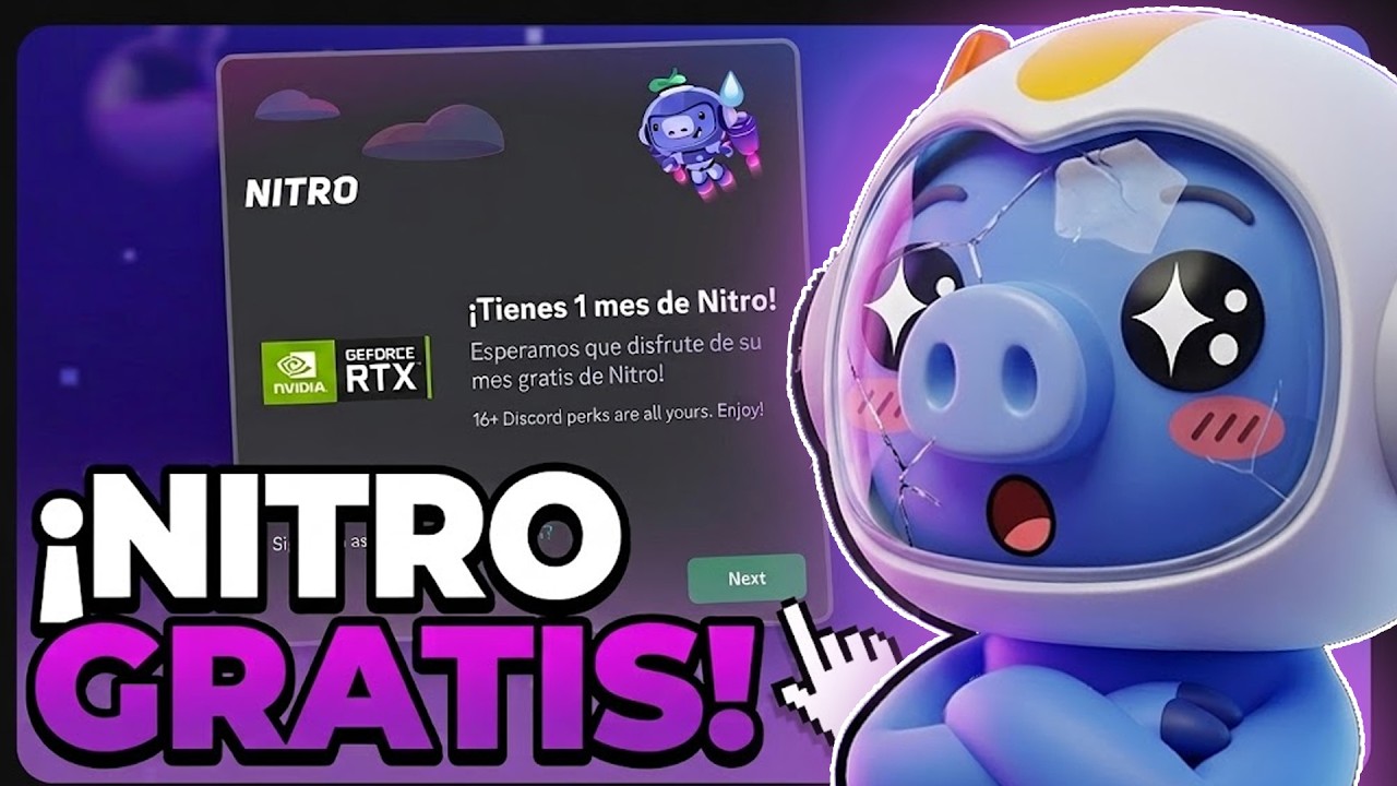 Discord Nitro GRATIS: Promoci&oacute;n Oficial NVIDIA x Discord
