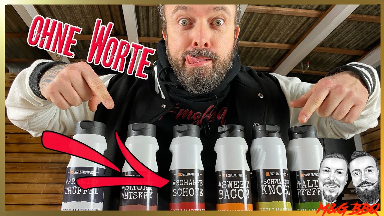 Sizzle Brothers Marinaden im Test - schmecken die wirklich so gut? - Wir testen sie alle - MGBBQ