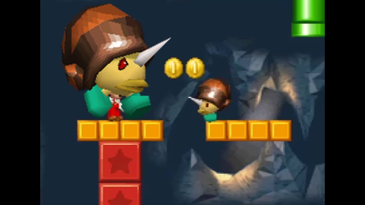New Super Mario Bros - hidden Snailicorn area?