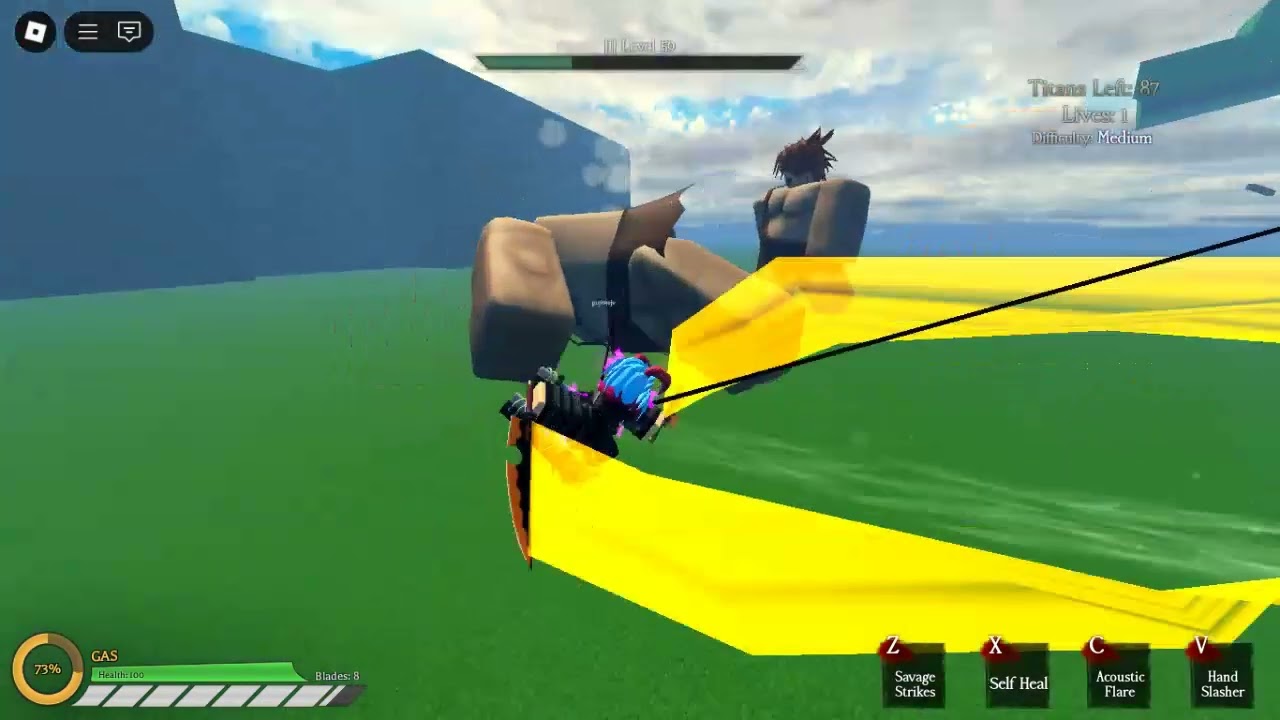 how to chain kill on untitled attack on titan