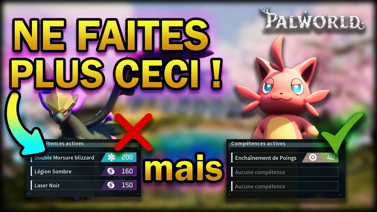 Comment bien choisir vos attaques pour faire le maximum de dégâts ? | Palworld FR