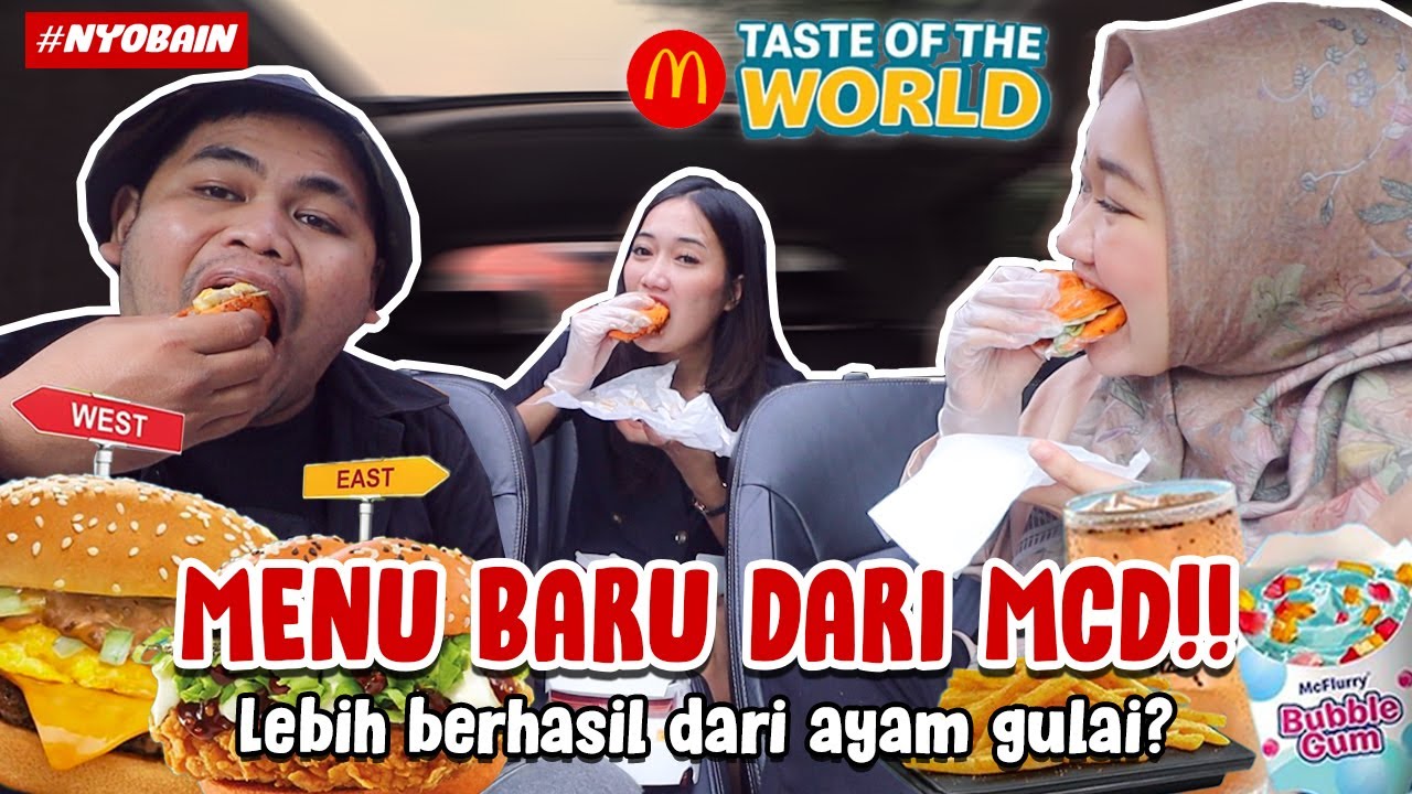 BARU!! MCD TASTE OF THE WORLD ADA JAHE PAKE SODA 😱