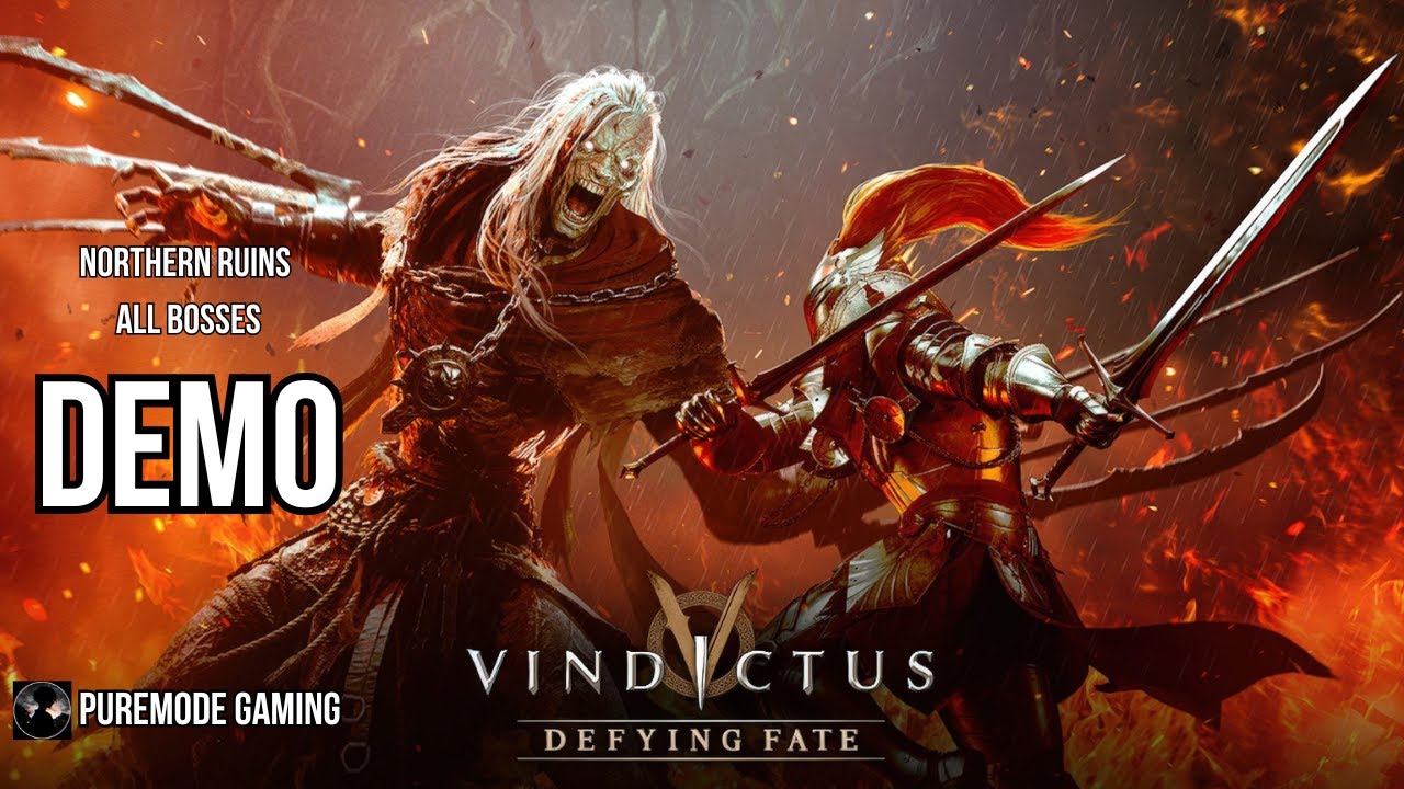 Vindictus: Defying Fate Demo (2025) &ndash; Northern Ruins Boss Fights | No Commentary Gameplay