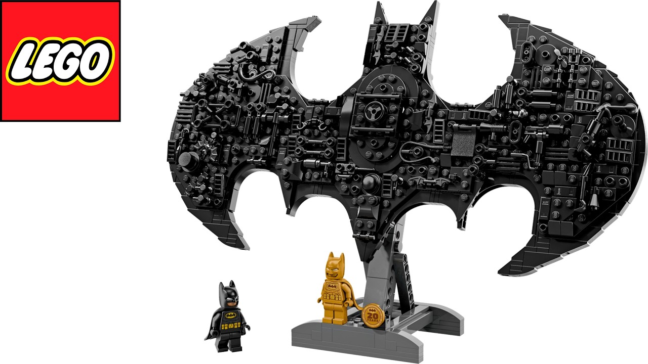 Lego Batman Logo Speed Build #76330