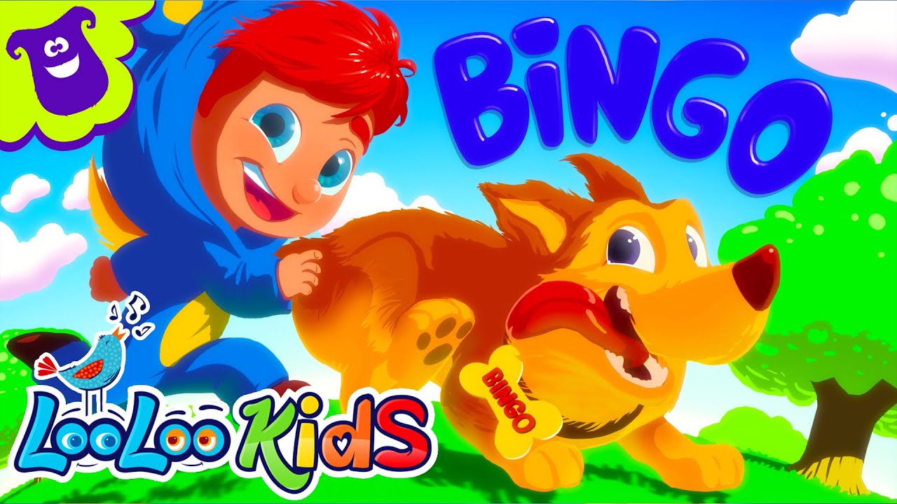 🐶 Bingo and Ten in the Bed | More Children Songs and Nursery Rhymes  - LooLoo Kids