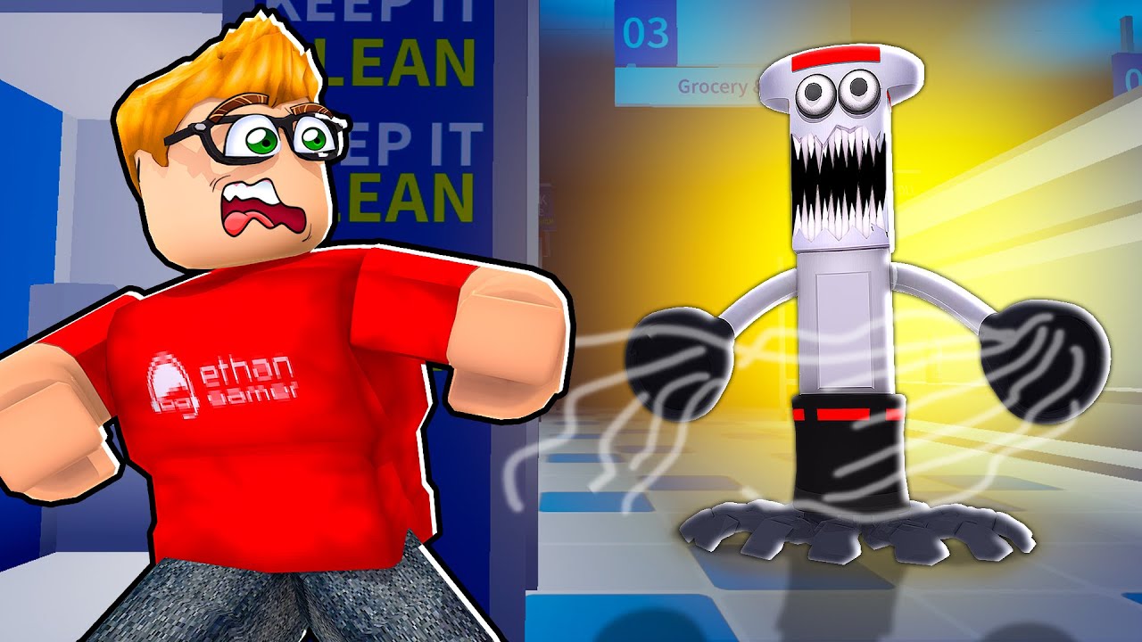 СЧАСТЬЕ — ЭТО НЕ СЧАСТЬЕ! 😠 Могу ли я СБЕЖАТЬ из Вобмарта? | PANIK #roblox