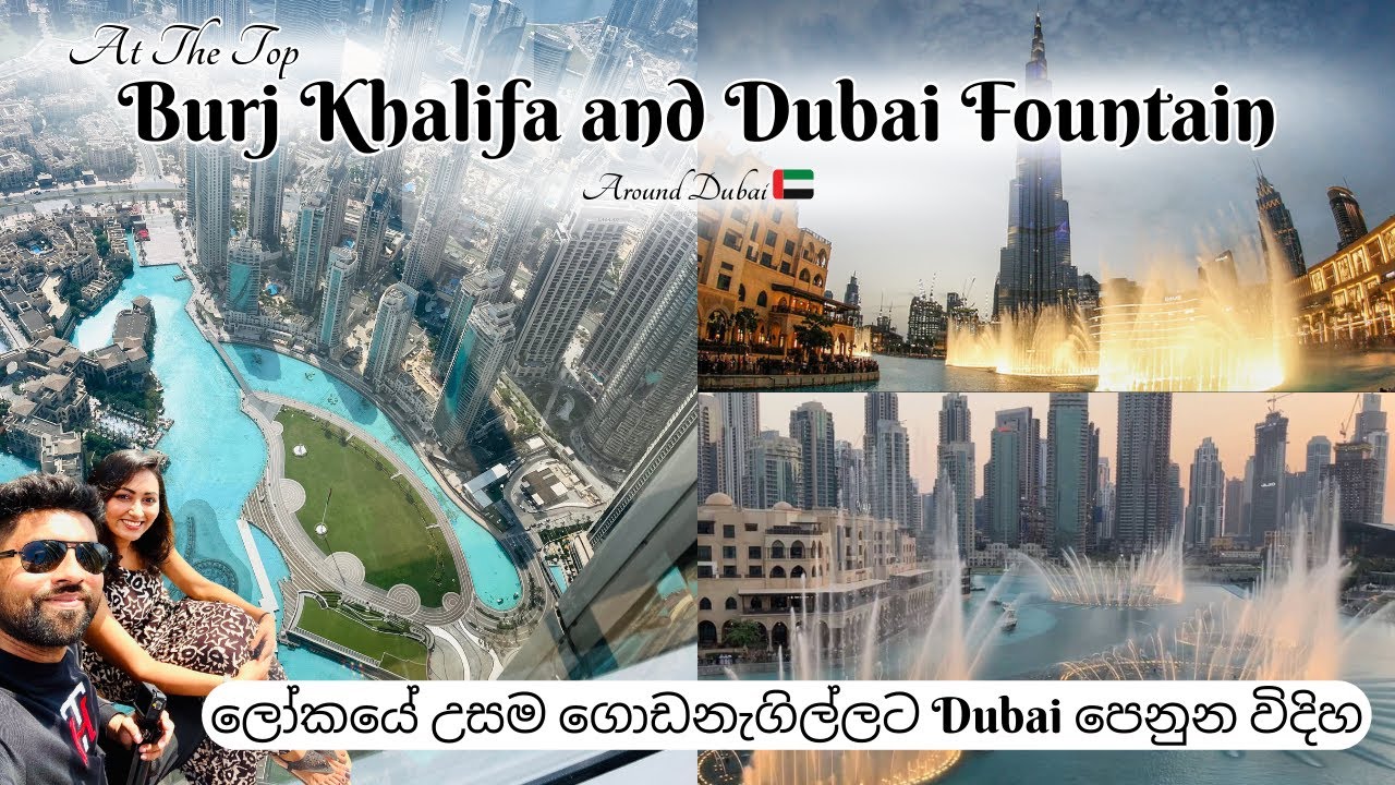 Burj Khalifa At the Top | Dubai Fountain Show | Dubai Mall | China Town  🏙️ 🇦🇪✨
