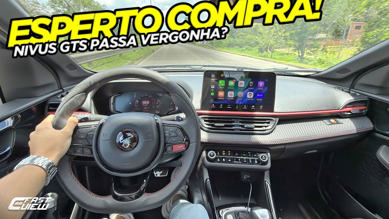 TEST DRIVE NOVO FIAT PULSE ABARTH 2026 +BARATO, +POTENTE E +RÁPIDO FAZ NIVUS GTS PASSAR VERGONHA!