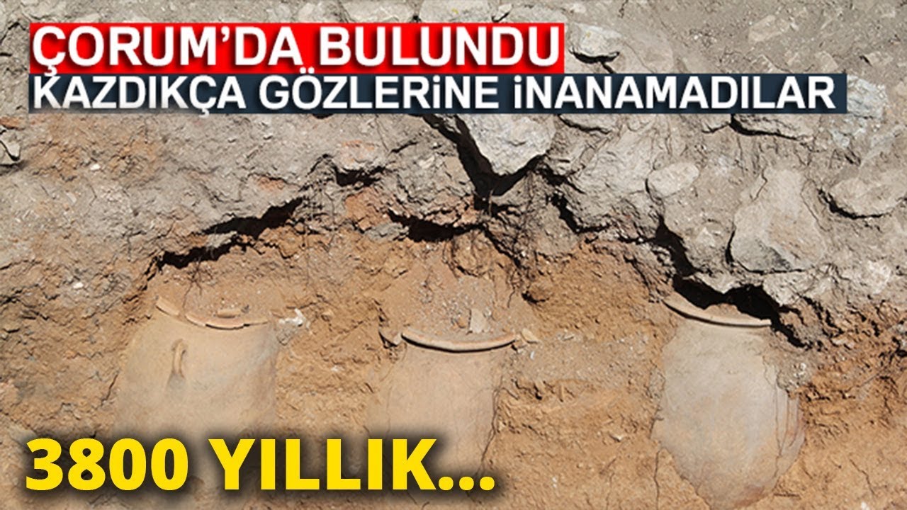 Bu Küpler 3800 Yıllık...
