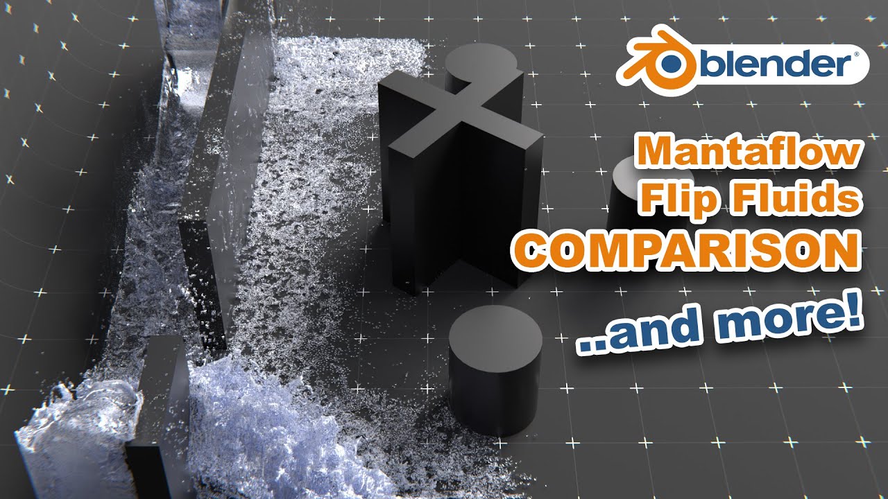 Mantaflow - Flips Fluids COMPARISON and more!