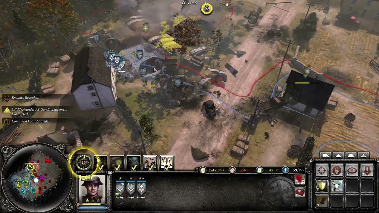 Company of Heroes 2 UKF vs. AI (3v3)