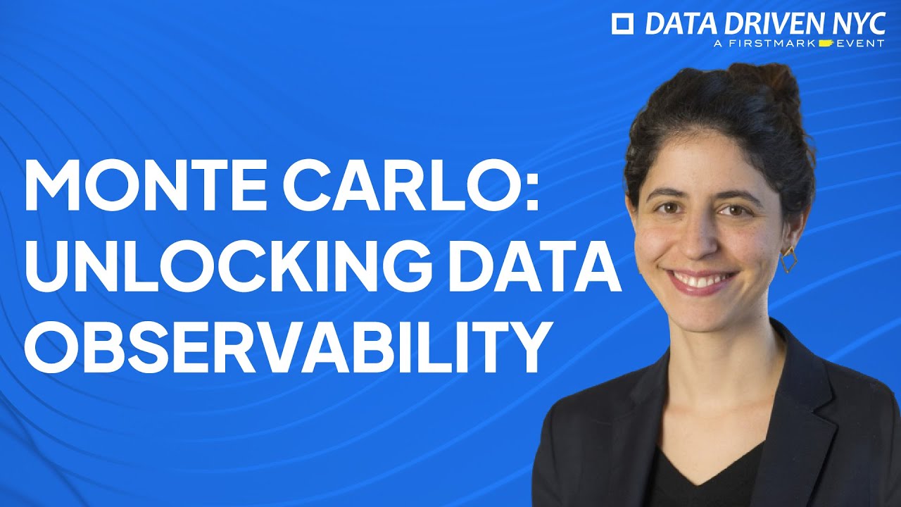 Unlocking Data Observability with Monte Carlo's Barr Moses