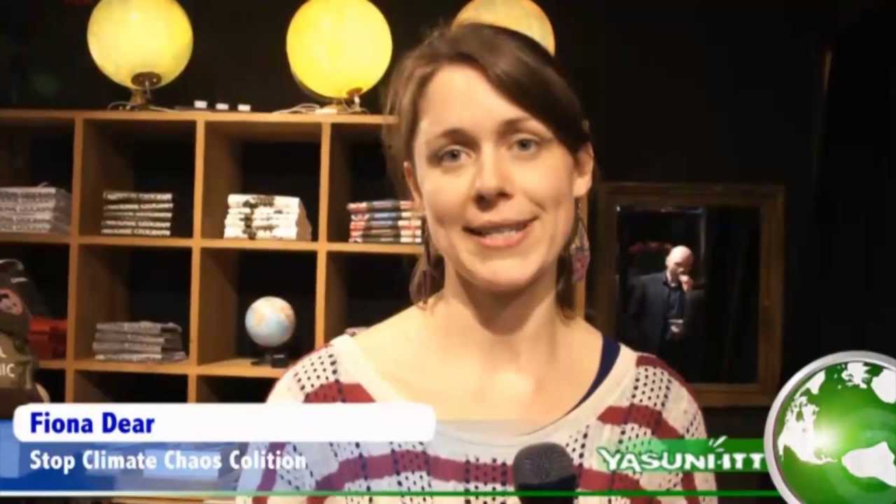 Yasuni ITT at National Geographic in London