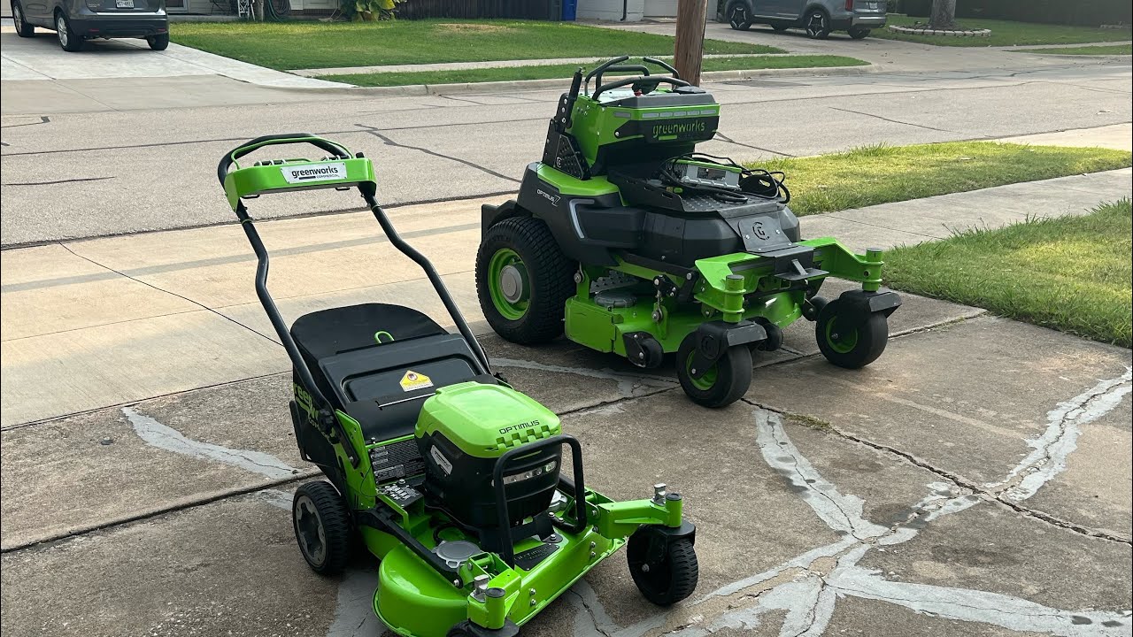 Greenworks Optimus! Demo day #1