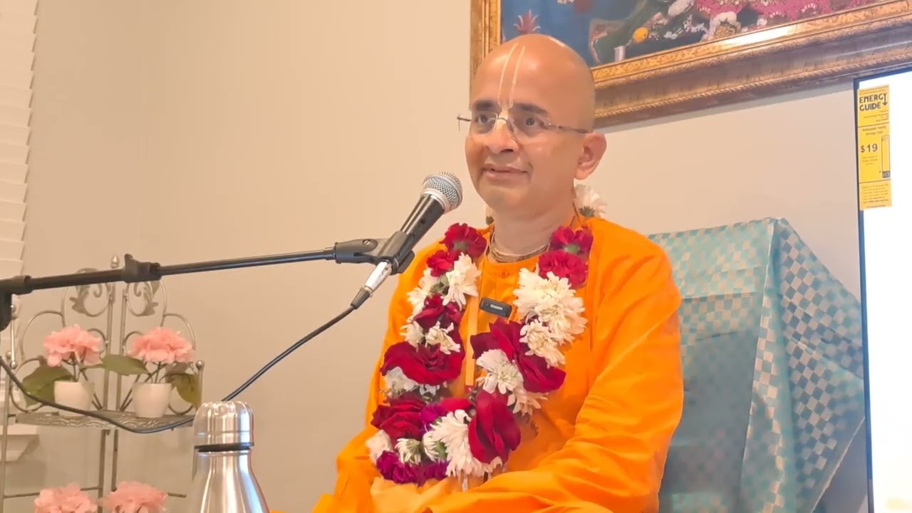Be a missionary Grihastha, not a comfortable consumer of SPs gifts | ISKCON Houston | Radheshyam Das