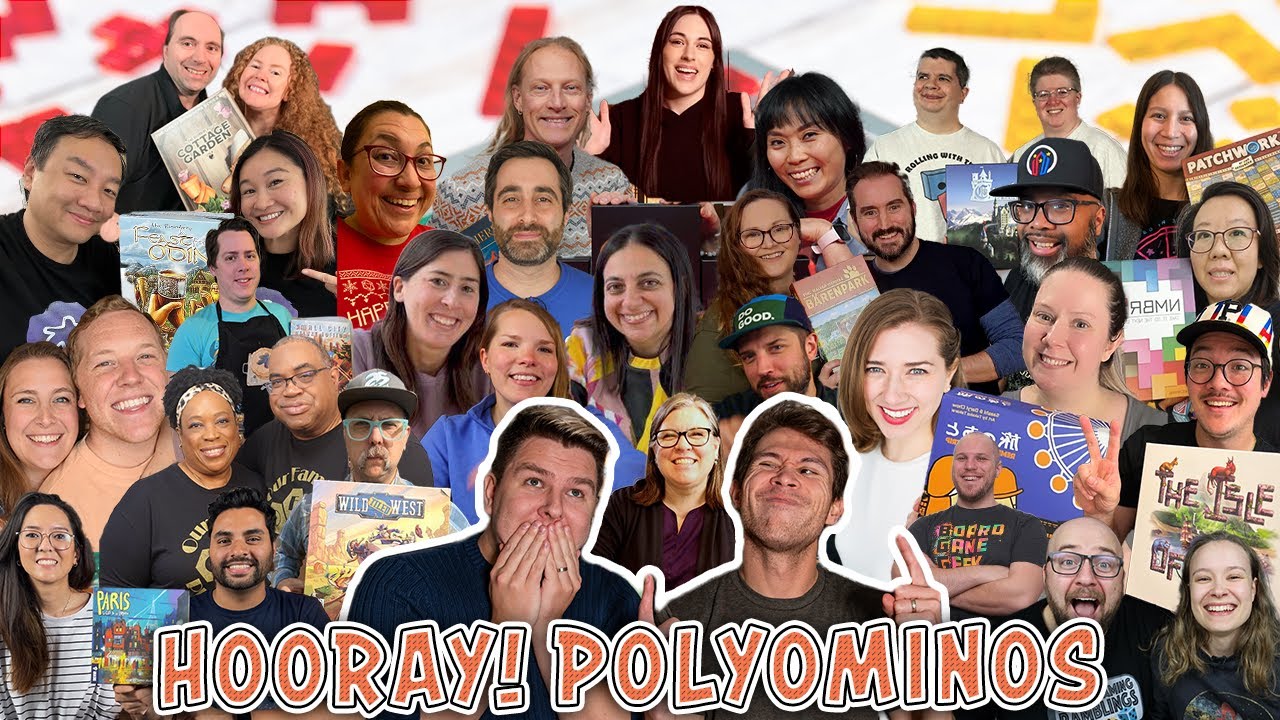 We Love Polyomino Games! Over 20 Board Games Recommendations! | Collaboration Video