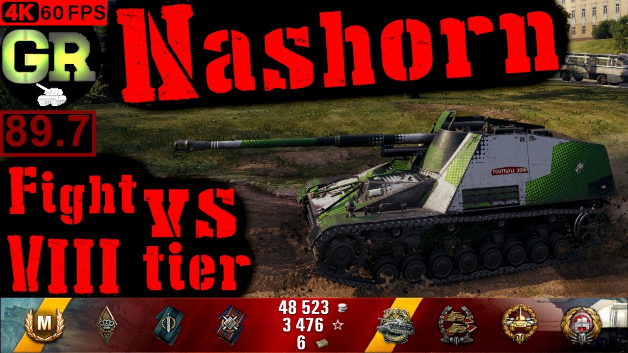 90_World of Tanks Nashorn WoT Replay - 5 Kills 4.2K DMG(Patch 1.4.0)