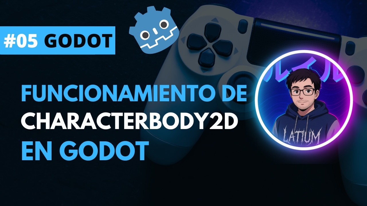 Como funciona Characterbody2D en Godot