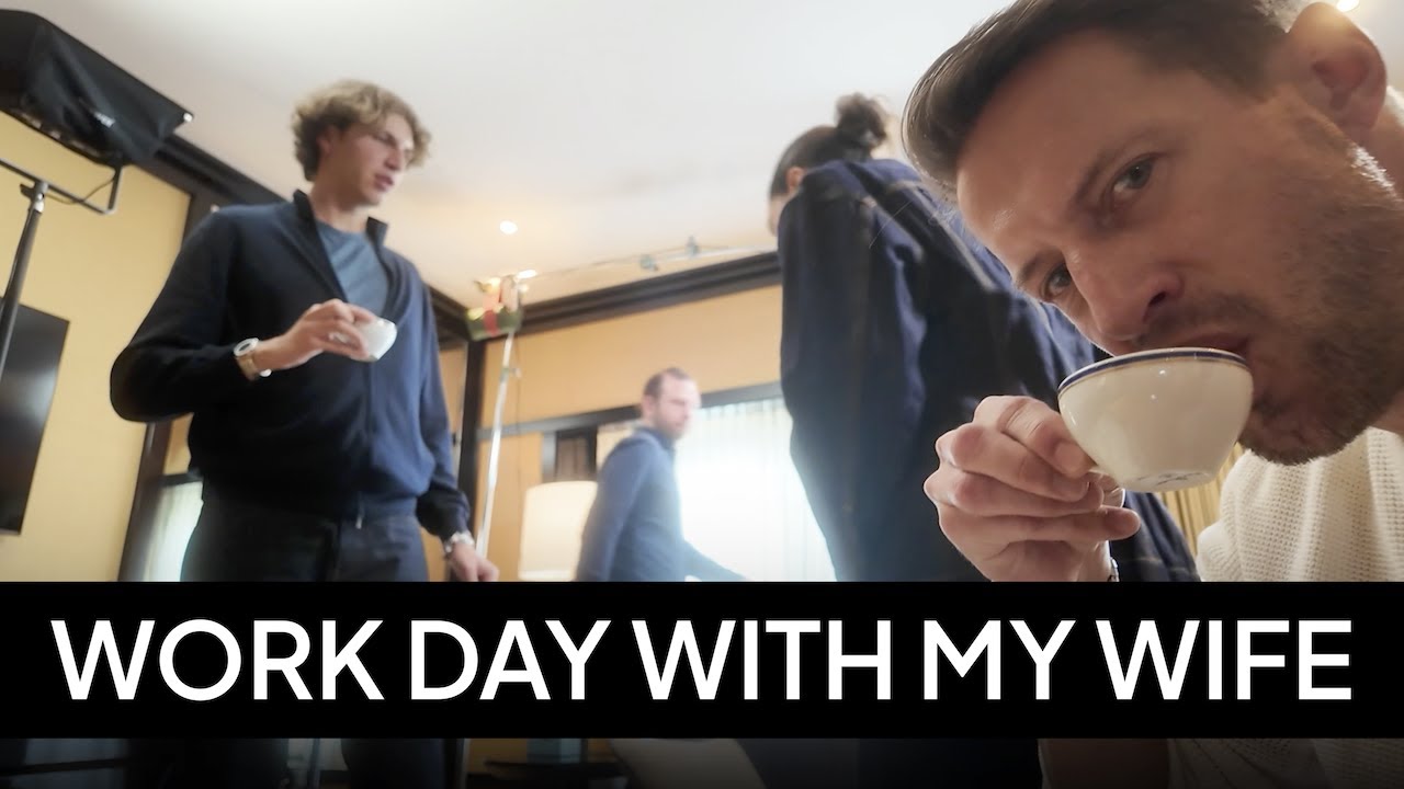 A work day with my wife #vlog