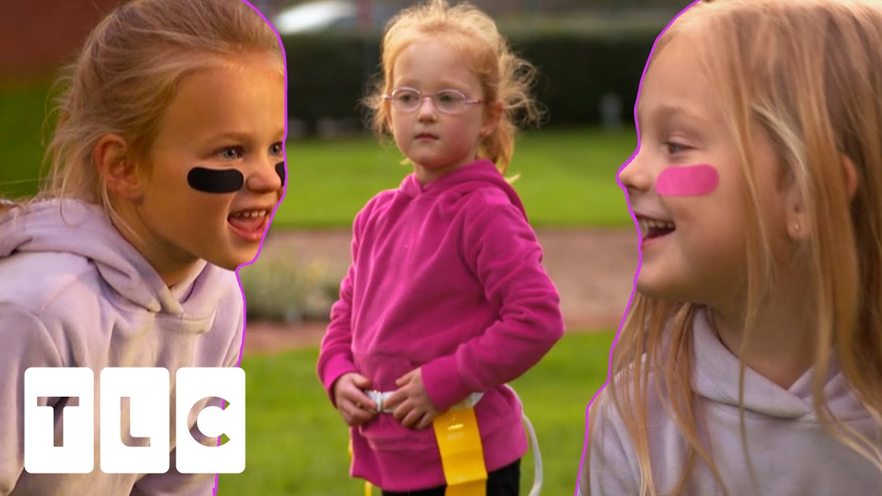 Басби соревнуются друг с другом в матче по американскому футболу! | OutDaughtered