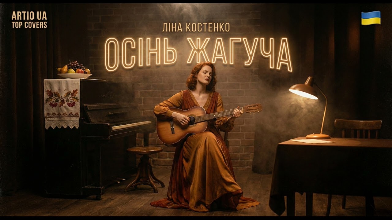 Ліна Костенко - Осінь жагуча (ARTIO: UA TOP COVERS Jazz Noir Version) | Атмосфера Ніжної Ночі 🌙