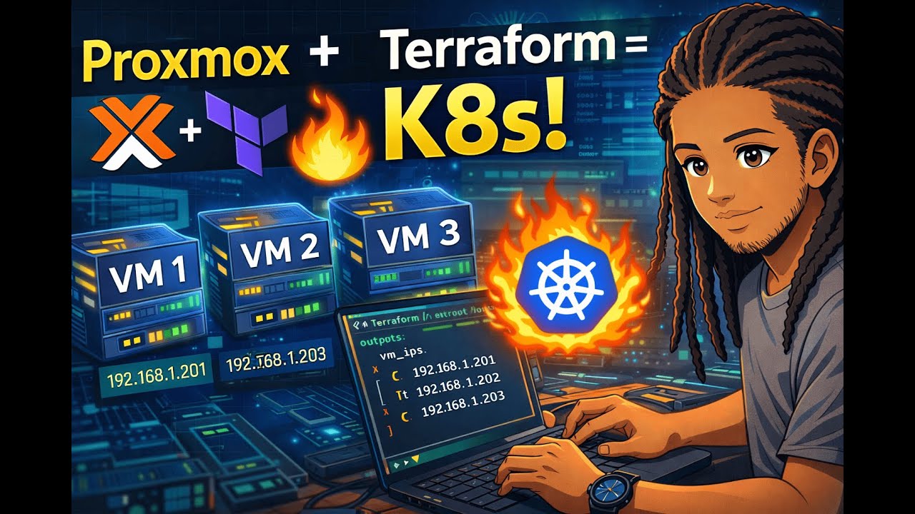 Terraform Proxmox Cloud-init Part -1B- Raw unedited