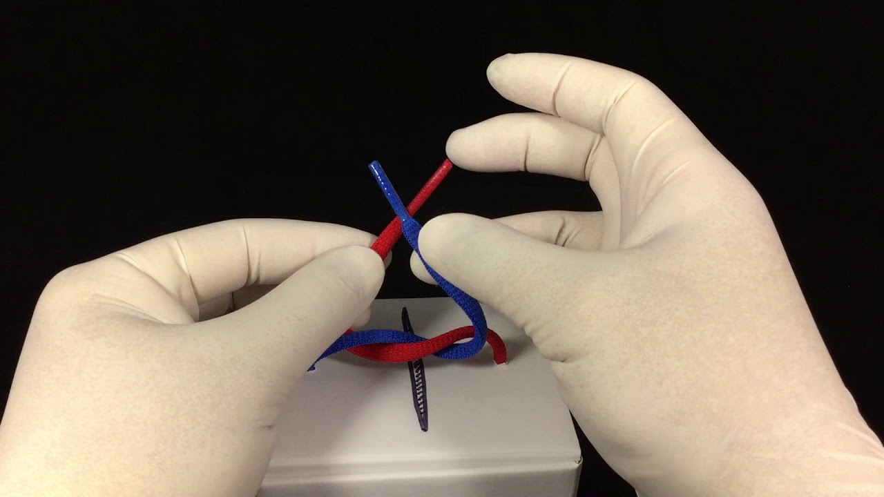 Granny knot #2 - Back to the suture