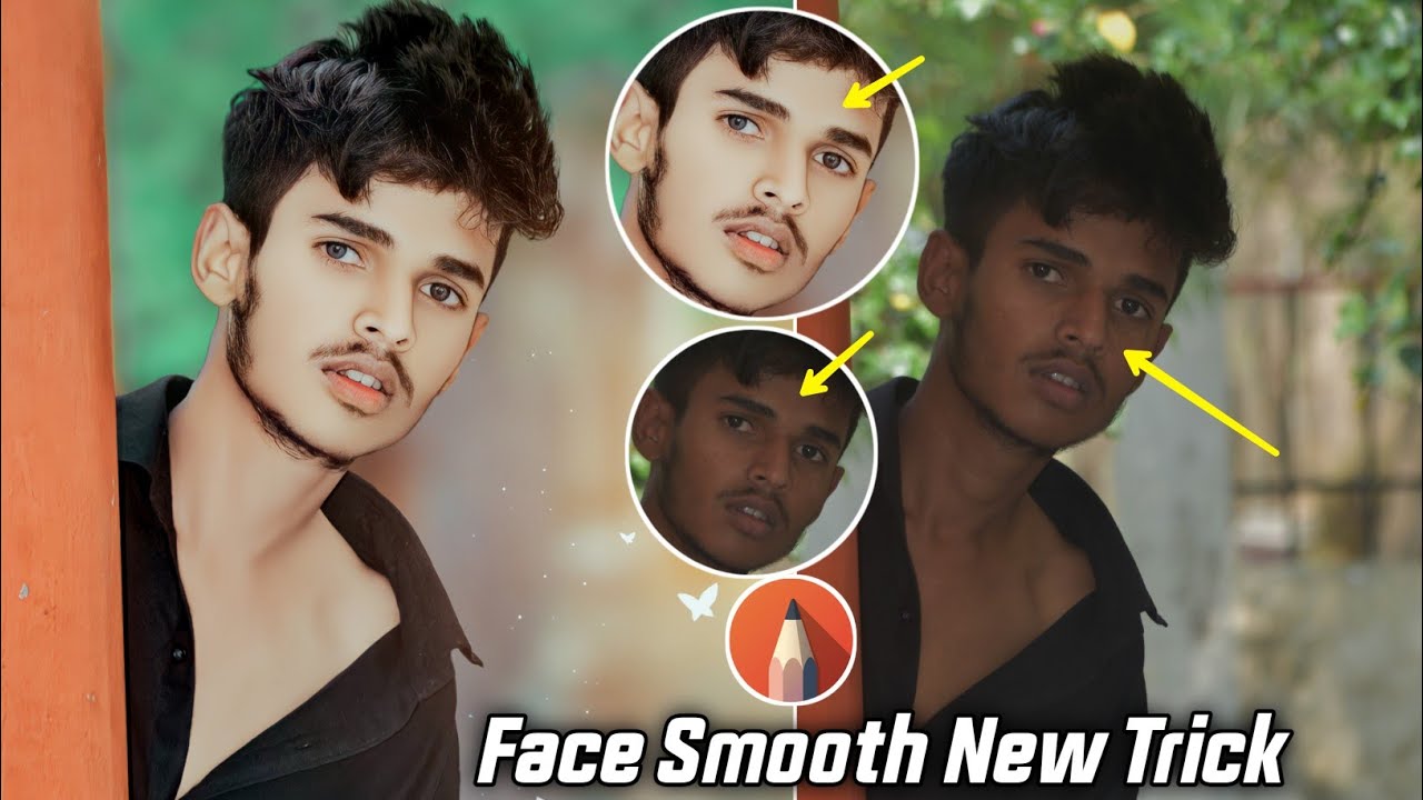 Face Smooth+white New Editing Trick || Autodesk Me Face Smooth+white Kaise Kare ||