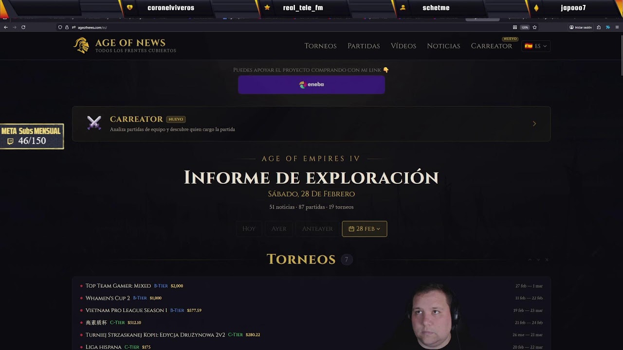 🔥 !CARREATOR ya lanzado🔥 y Bo3 contra JHERCAR | Mi eliminatoria de la LIGA HISPANA