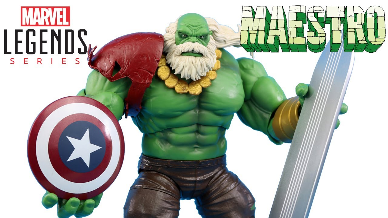 Marvel Legends MAESTRO - Hulk do Futuro - Deluxe Action Figure Review Hasbro
