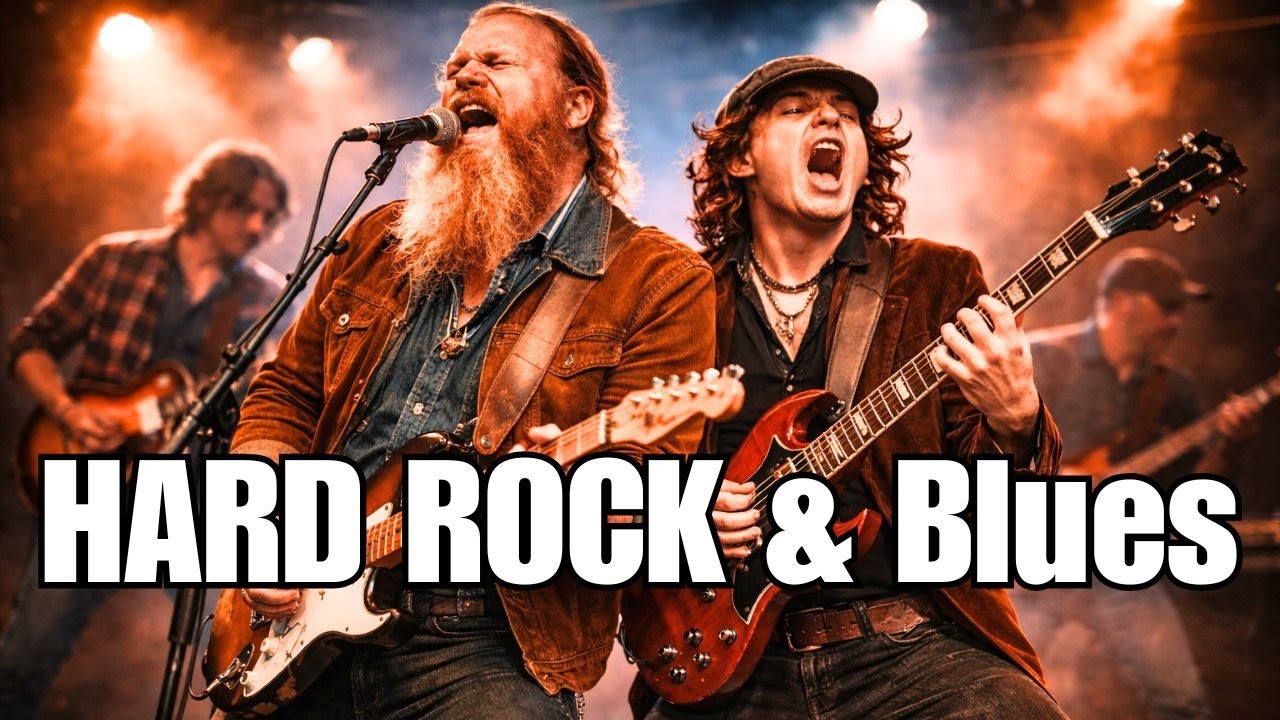 Classic Hard Rock Vocals With Powerful Guitar Riffs – AC/DC Style – Timeless Hard Rock & Blues Music