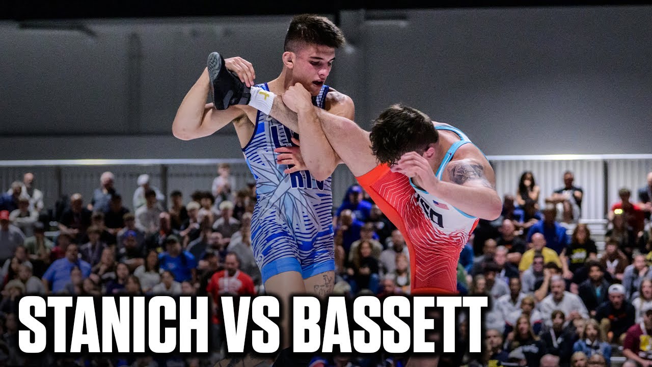 65kg Bo Bassett vs Luke Stanich | 2025 US Open U20 Semifinal