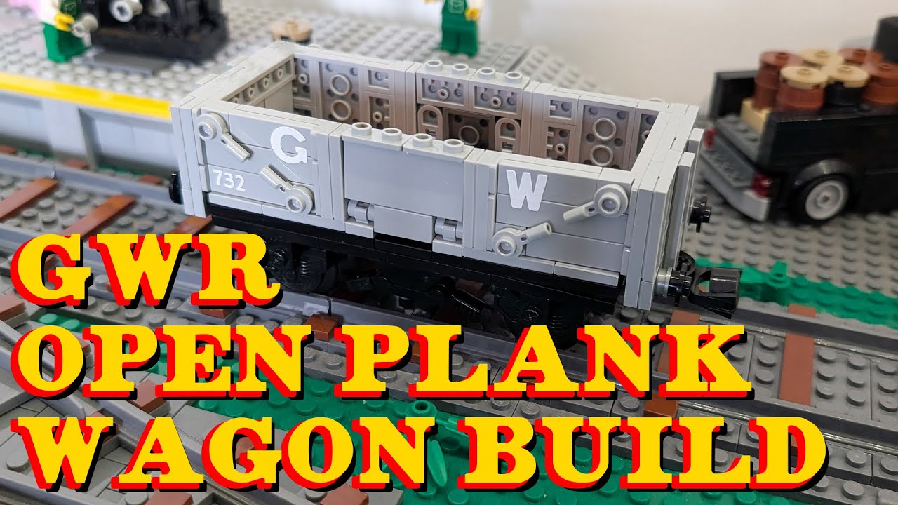 How to build  Lego GWR Open Plank Wagons
