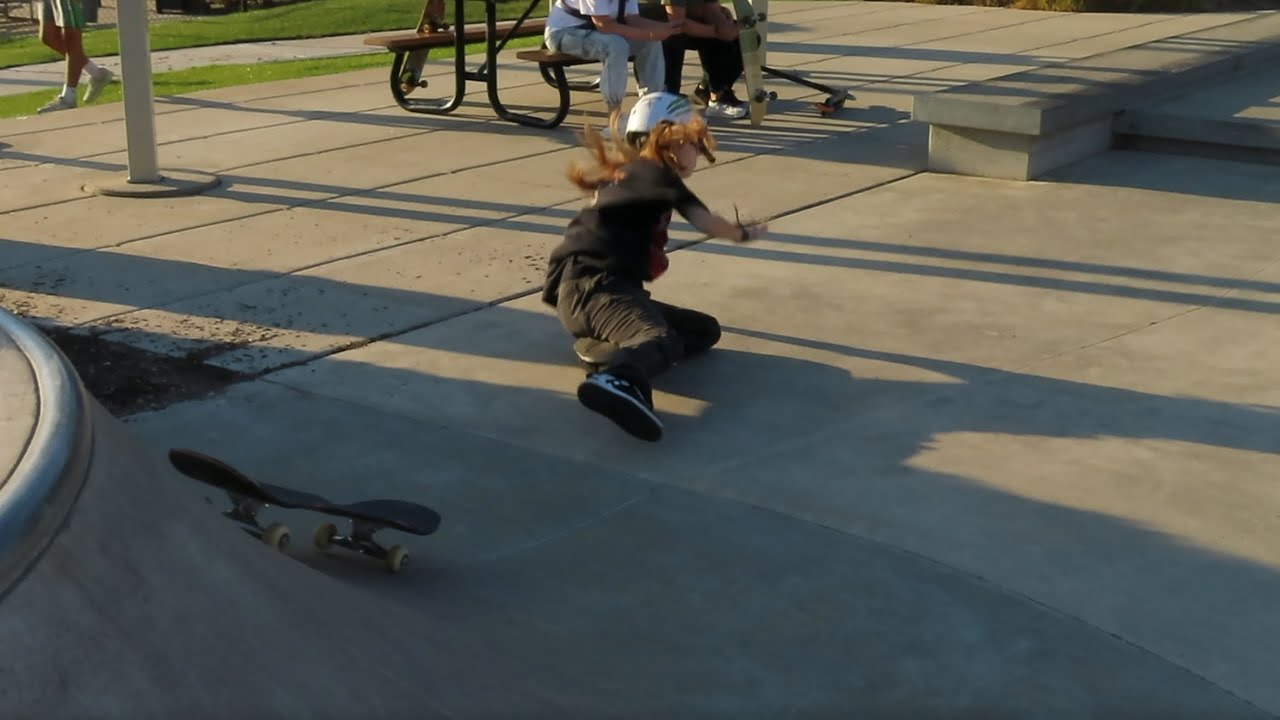 skater kids fall more than actually skating