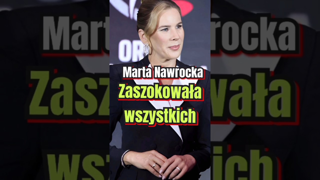 Szok! Marta Nawrocka zaskoczyła wszystkich #martanawrocka #wiadomości #polityka #polska