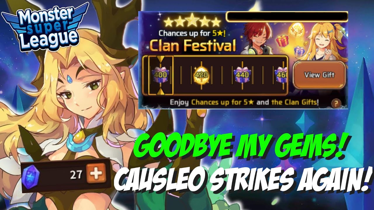 Black Friday's Clan Festival! Part II (Causleo Edition) | Monster Super League
