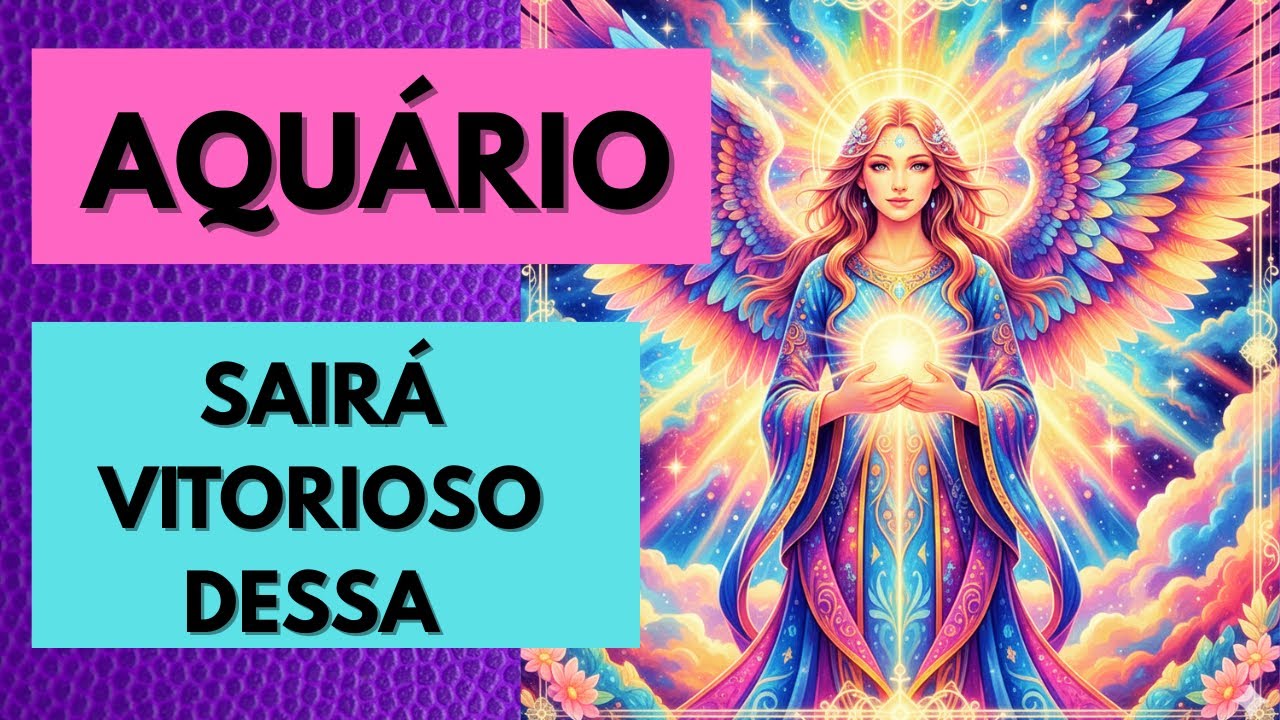 AQUÁRIO ♒️ VOCÊ SAI VITORIOSO DESSA! MUITA PROTEÇÃO! 