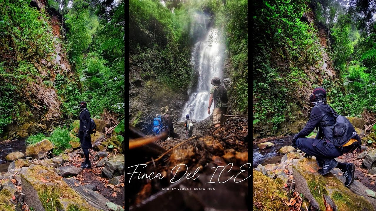 1 Parte Planta Hidroeléctrica, Finca Del ICE , Catarata El Diablo y La Llorona ,  Tres Ríos Cartago🍃