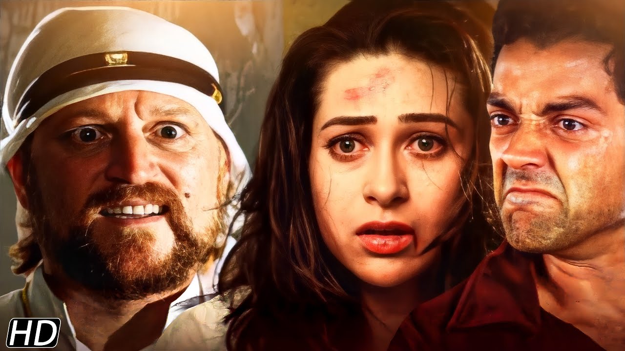 करिश्मा कपूर को 50 लाख में बेच दिया दुबई के एक शेख को | Bobby Deol Karishma Kapoor Best Fight Scene