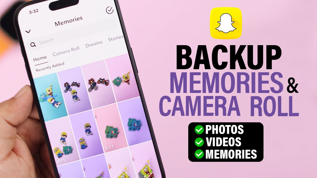 How to Save Snapchat Photos on iPhone Gallery! [Camera Roll Backup]