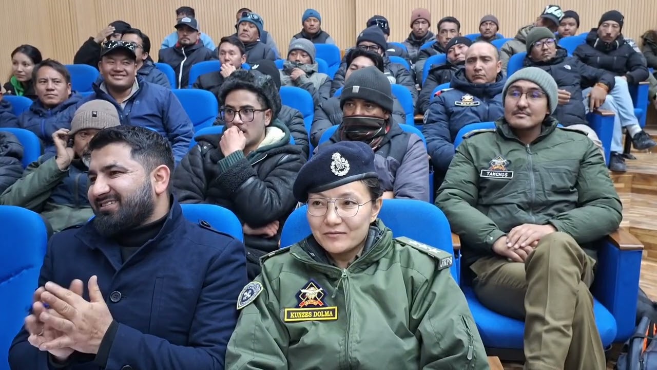 Traffic Police Leh Concludes National Road Safety Month with Comprehensive at DRDO Leh 31/02/2026.