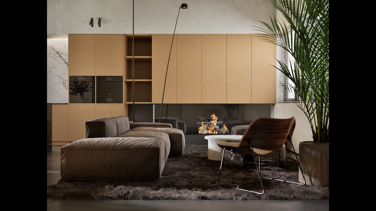 Real-Time Interior ArchViz | Open Plan Living Space | Unreal Engine 5